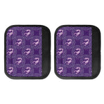 Purple Scorpio Zodiac Pattern Print Handle Covers