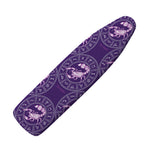 Purple Scorpio Zodiac Pattern Print Ironing Board Cover
