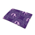 Purple Scorpio Zodiac Pattern Print Pet Cooling Mat Cover