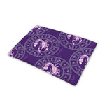 Purple Scorpio Zodiac Pattern Print Pet Cooling Mat Cover