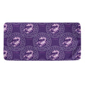 Purple Scorpio Zodiac Pattern Print Towel