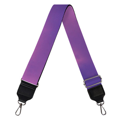 Purple Sky And Full Moon Print Bag Strap