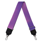 Purple Sky And Full Moon Print Bag Strap