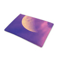 Purple Sky And Full Moon Print Pet Cooling Mat Cover