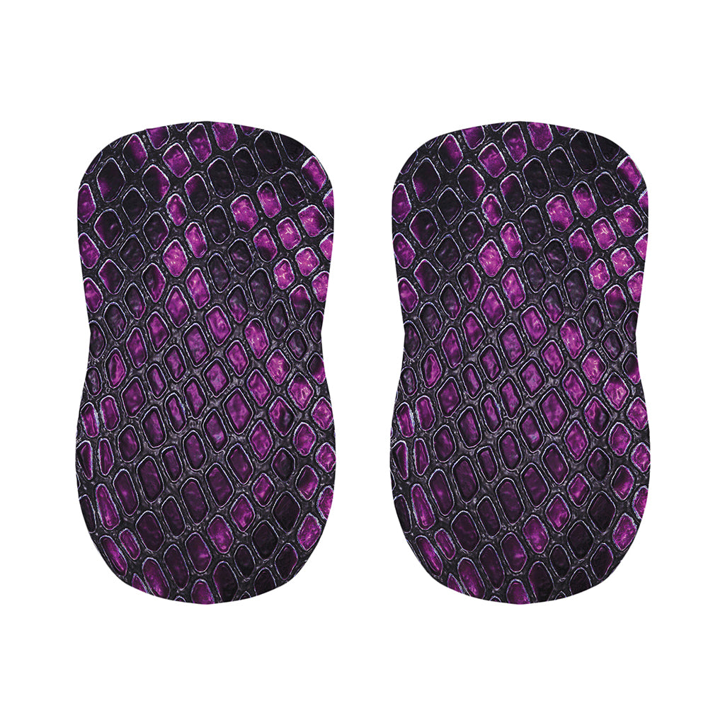 Purple Snakeskin Print Bar Stool Covers