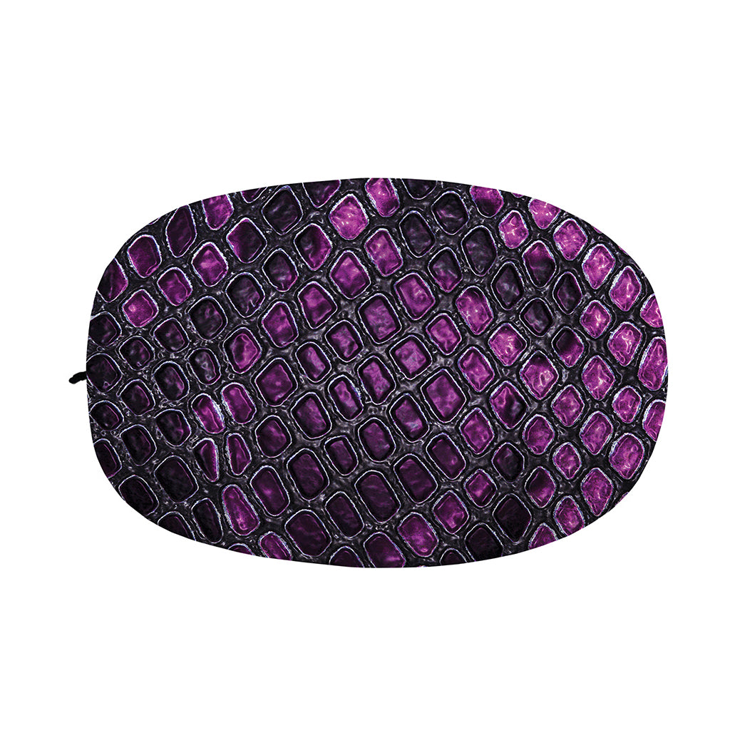 Purple Snakeskin Print Car Side Mirror Covers