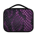 Purple Snakeskin Print Classic Bible Case