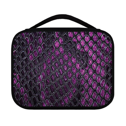 Purple Snakeskin Print Classic Bible Case