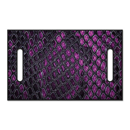 Purple Snakeskin Print Golf Cart Seat Cover