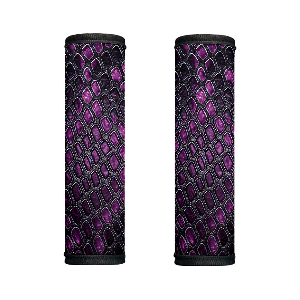 Purple Snakeskin Print Handle Covers