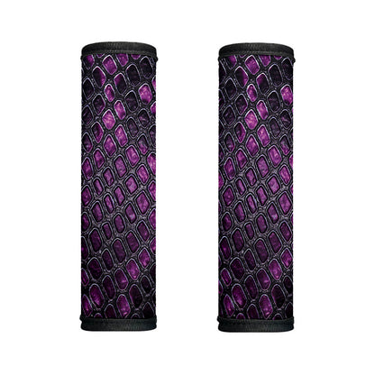 Purple Snakeskin Print Handle Covers