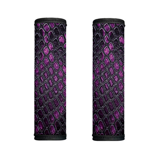 Purple Snakeskin Print Handle Covers