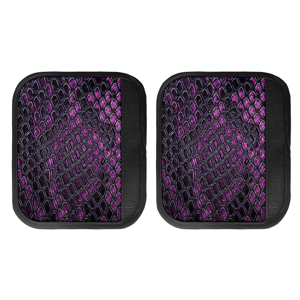 Purple Snakeskin Print Handle Covers