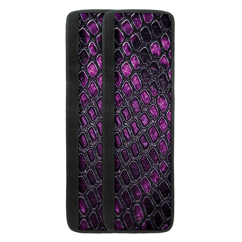 Purple Snakeskin Print Refrigerator Handle Covers