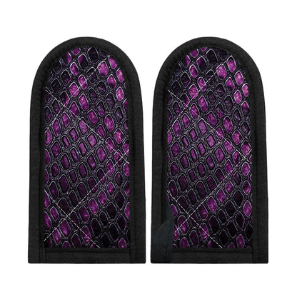 Purple Snakeskin Print Skillet Handle Cover