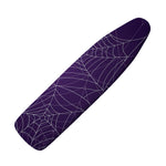 Purple Spider Web Pattern Print Ironing Board Cover