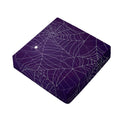 Purple Spider Web Pattern Print Outdoor Seat Cushion Cover