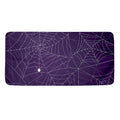Purple Spider Web Pattern Print Towel