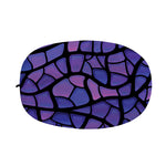Purple Stained Glass Mosaic Print Car Side Mirror Covers