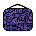 Purple Stained Glass Mosaic Print Classic Bible Case