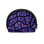Purple Stained Glass Mosaic Print Coin Purse