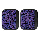 Purple Stained Glass Mosaic Print Handle Covers