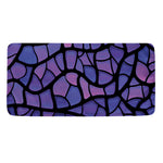 Purple Stained Glass Mosaic Print Towel
