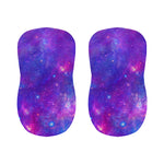 Purple Stardust Cloud Galaxy Space Print Bar Stool Covers