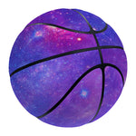 Purple Stardust Cloud Galaxy Space Print Basketball