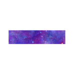 Purple Stardust Cloud Galaxy Space Print Bed Runner