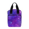 Purple Stardust Cloud Galaxy Space Print Bible Tote Bag