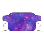Purple Stardust Cloud Galaxy Space Print Car Windshield Snow Cover