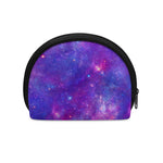 Purple Stardust Cloud Galaxy Space Print Coin Purse