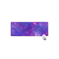 Purple Stardust Cloud Galaxy Space Print Extended Mouse Pad