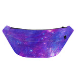Purple Stardust Cloud Galaxy Space Print Fanny Pack