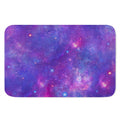 Purple Stardust Cloud Galaxy Space Print Indoor Door Mat