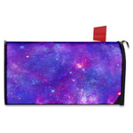Purple Stardust Cloud Galaxy Space Print Mailbox Cover