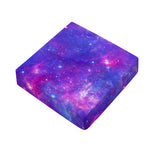 Purple Stardust Cloud Galaxy Space Print Outdoor Seat Cushion Cover