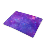 Purple Stardust Cloud Galaxy Space Print Pet Cooling Mat Cover