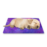Purple Stardust Cloud Galaxy Space Print Pet Cooling Mat Cover