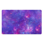 Purple Stardust Cloud Galaxy Space Print Polyester Doormat