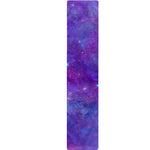 Purple Stardust Cloud Galaxy Space Print Table Runner