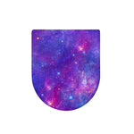 Purple Stardust Cloud Galaxy Space Print Toilet Lid Cover
