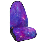 Purple Stardust Cloud Galaxy Space Print Waterproof Car Seat Cover
