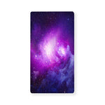 Purple Starfield Galaxy Space Print Baby Crib Sheet