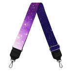 Purple Starfield Galaxy Space Print Bag Strap