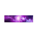 Purple Starfield Galaxy Space Print Bed Runner