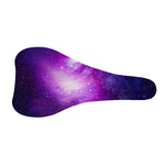 Purple Starfield Galaxy Space Print Bicycle Seat Cover