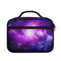 Purple Starfield Galaxy Space Print Briefcase Bible Bag