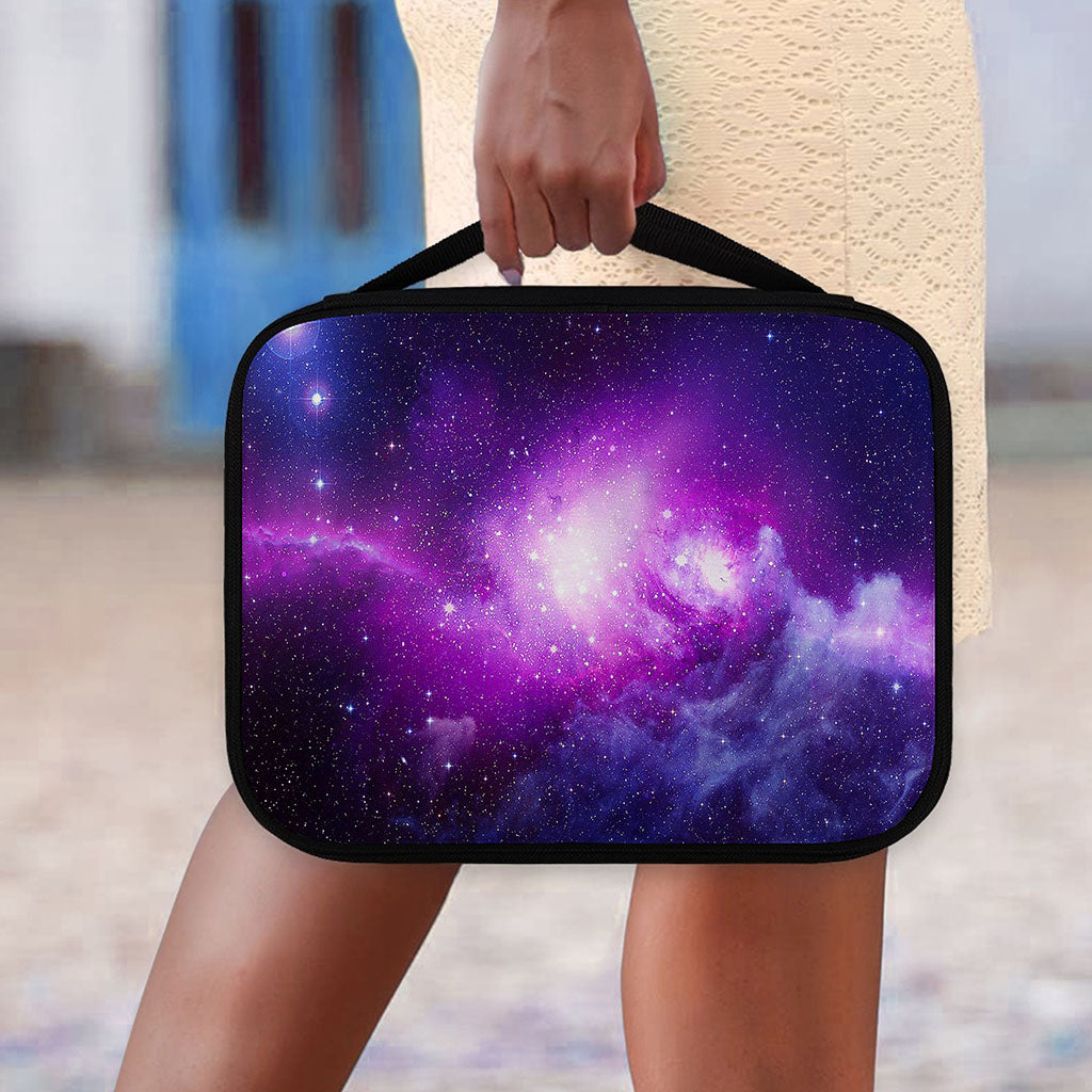Purple Starfield Galaxy Space Print Classic Bible Case
